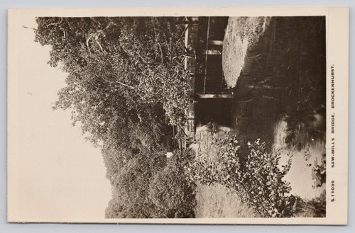 Brockenhurst saw mills bridge - brockenhurst,