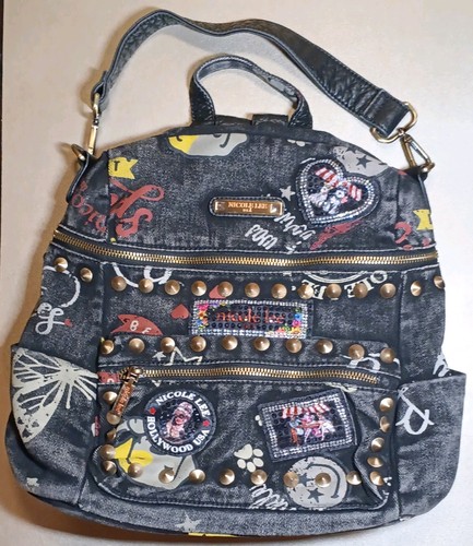 Nicole lee black faded levi - nicole,