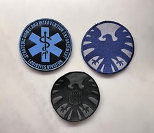 Original Agents Of Shield TV Show Lot of 3 Patches No COA.