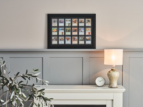 Trading card frame - frame, |