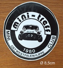 Old sticker decal Mini Treff