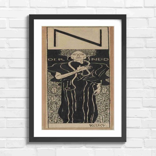 Jugendstil art nouveau woman - art,