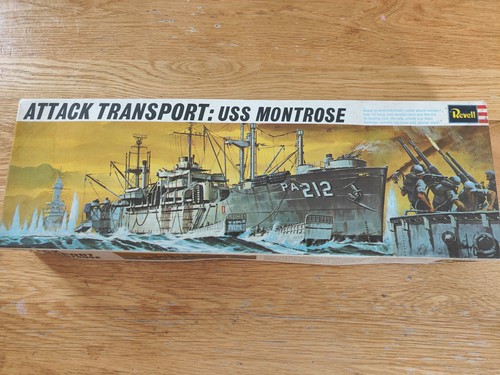 Revell 1971 h452 s - 1971, u.s.s