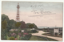 OLD POSTCARD SIGNED WITH