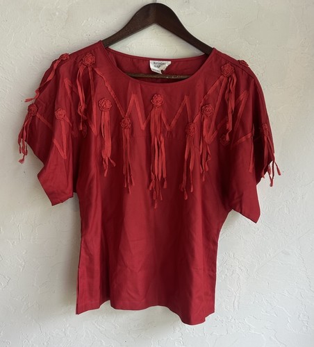 Vintage 80s 100 silk mercedes - 80s, 100%