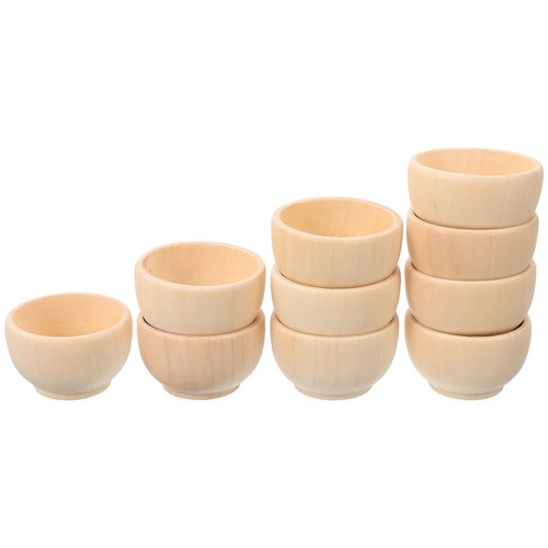 Pcs unfinished small wooden - 10,