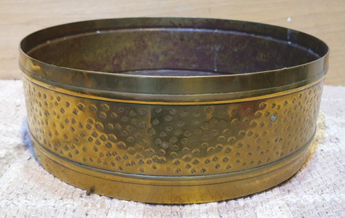 Vintage brass flower - 1,