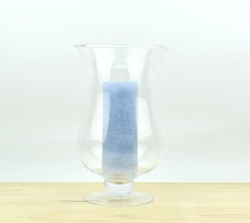 Large Glass Hurricane Lantern