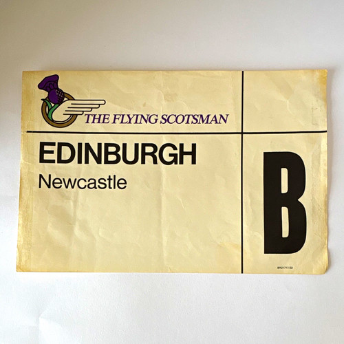 British rail flying scotsman - flying,