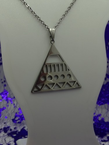 Tribal necklace polished - necklace,