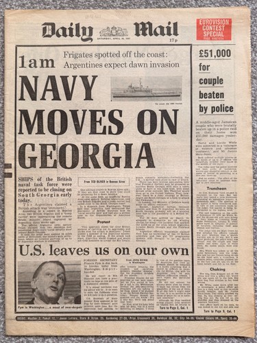 Daily mail newspaper - daily,