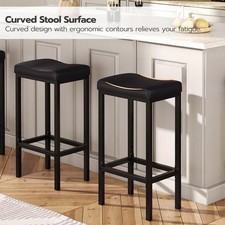 Bar Stools Set of 2 Breakfast