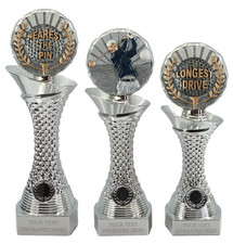 Personalised Silver Shard Golf