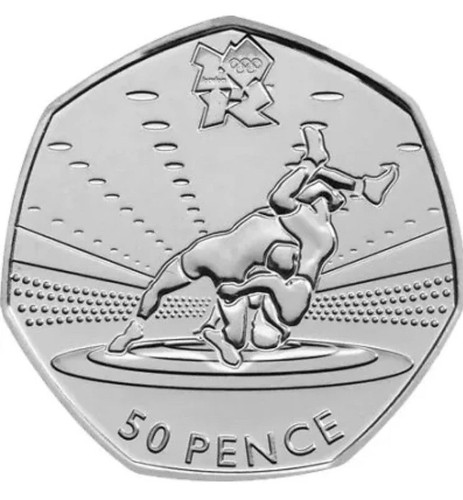 London olympic 2011 50p - olympic,