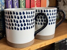 Dartington blue raindrops - 2, x