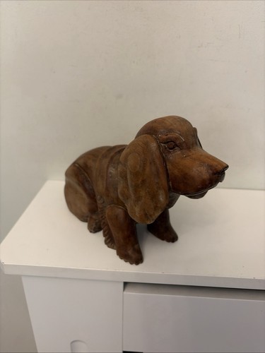 Vintage hand carved wooden - hand,
