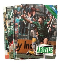 Football Programmes 1988/1989 Plymouth Argyle choose from drop down menu