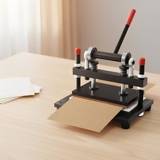 38X31cm Leather Die Cutting Machine , Clicker Press, Cut Paper, Foam, Die Cutter