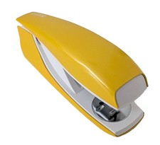 Leitz WOW Yellow Stapler 30 Sheet Ergonomic Metal Body Includes 200 Staples