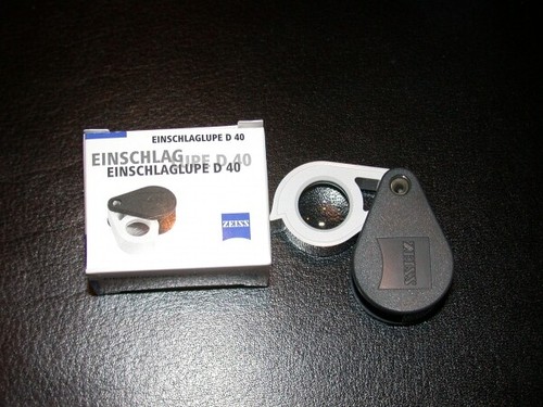 Carl zeiss folding magnifier - folding,