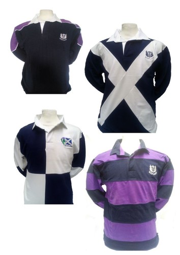 Mens rugby shirt 100 cotton - rugby,