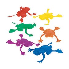 24x jumping frogs toy party - jumping,