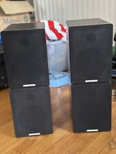 Cambridge Audio Sirocco S30 Stereo Stand Mount Hi-Fi LoudSpeakers x 4 + 2 stands