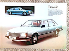 VAUXHALL ROYALE + COUPE  -