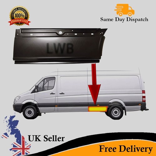 Side lower panel metal repair - side,