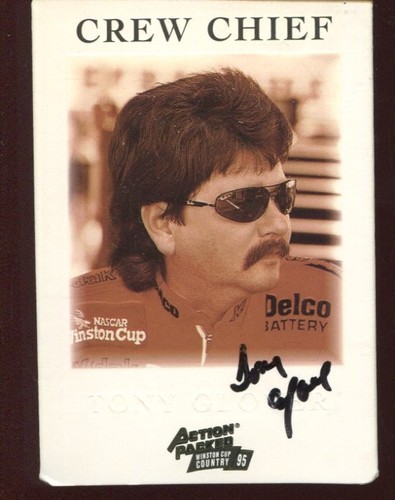 Nascar crew chief tony glover - ,