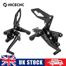 Black Rearsets Adjustable
