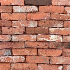 Reclaimed Tudor Handmade Brick Slips - Per 1/2 Sqm Box