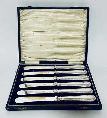 Set antique butter knives - antique,