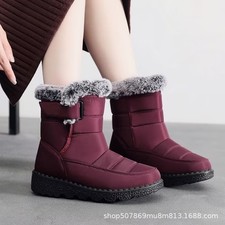 Ladies Snow Ankle Boots Womens
