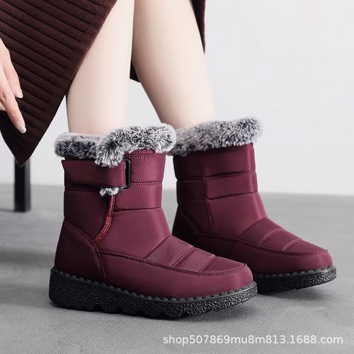 Ladies snow ankle boots - ankle,