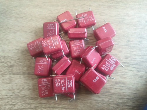 Joblot wima 2uf 63v 5 - 20, 5%