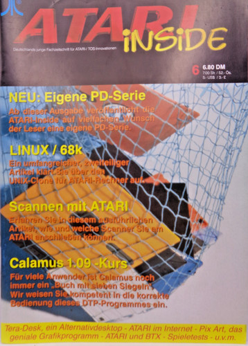 Atari inside issue - -, 6/95