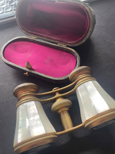 Antique french mother pearl - antique,