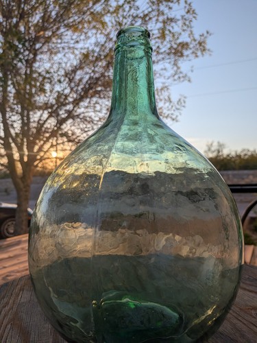 Carboy light green - carboy, liter
