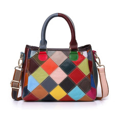 Multi-Color Genuine Leather