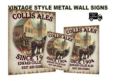Vintage brewery sign - vintage,