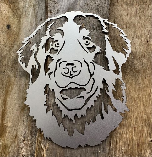 Leonberger dog steel wall art - dog,