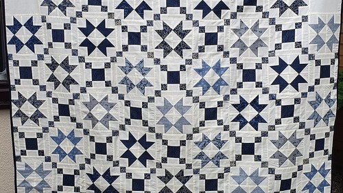 Blue star handmade - handmade, quilt