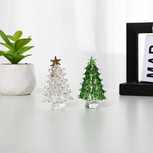 2pcs crystal christmas tree - christmas,
