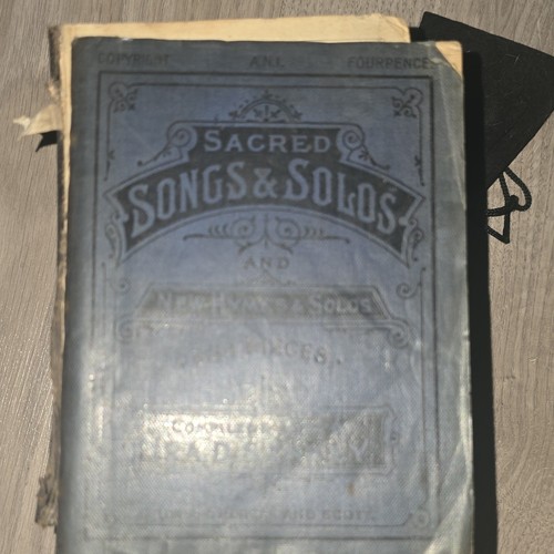 Sacred songs and - and, new