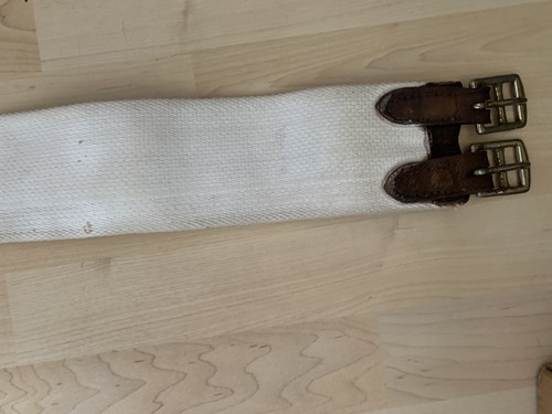 White derssage horse girth - derssage,