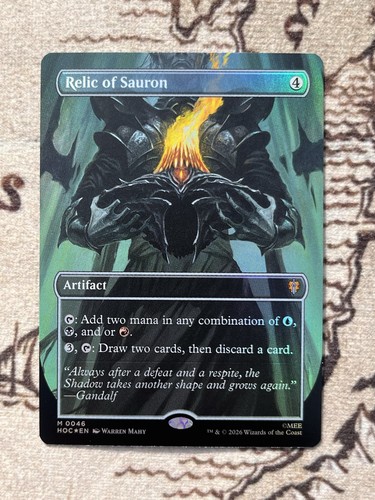 Relic sauron foil - relic,