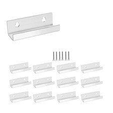 12PCS Vinyl Record Shelf Wall