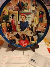I Love Lucy Plate With COA