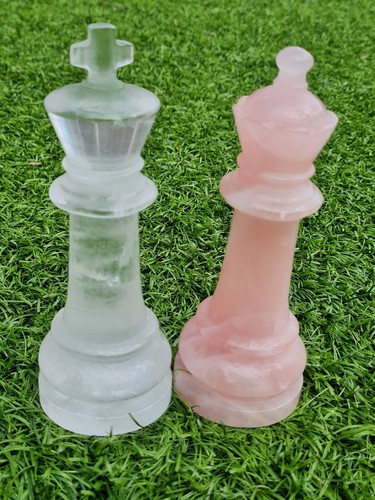 Clear quartz king rose - king, &